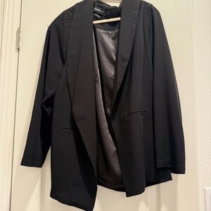 Torrid Parker Studio Crepe Blazer Black